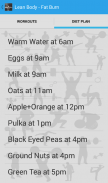 Lean Body - Fat Burn screenshot 1