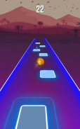 Run Away-Cartoon Cat Tiles Hop screenshot 0