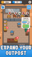 Idle Outpost: Tycoon Clicker screenshot 0