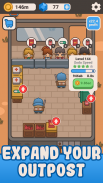 Idle Outpost — Business Games screenshot 0