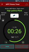 MPP Fitness Timer screenshot 1