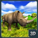 Ultimate Rhinoceros Simulator:Angry Jungle Battle