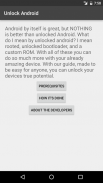 Unlocking Android - Rooting + screenshot 0