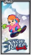 Snow Racer Friends Free screenshot 0