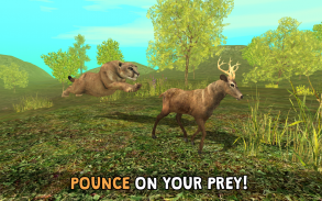 Wild Cougar Sim 3D screenshot 2