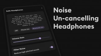 Safe Headphones - Hear Background Noises screenshot 4