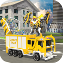 City Garbage Truck Flying Robot-Trash Truck Robot - Baixar APK para Android | Aptoide