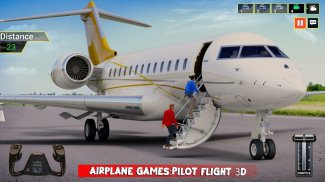 Airplane Games:Pilot flight 3D screenshot 0