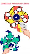 Fidget Spinner Pixel Art Color screenshot 1