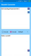 Base64 Encoder / Decoder screenshot 2