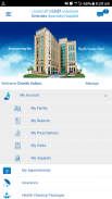 Emirates Specialty Hospital - Patient Connect screenshot 2