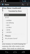 Free Dict German English screenshot 12