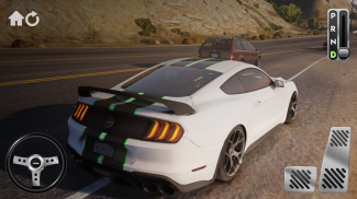 Muscle Car Mustang GT Drive screenshot 1