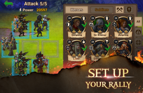 Chaos Lords Tactical RPG－mobile legendary PvE game screenshot 11