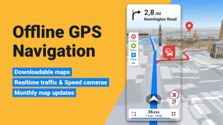 Sygic GPS-navigatie & Kaarten screenshot 1