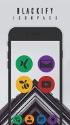 Blackify Icon Pack screenshot 4