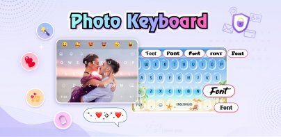 Photo Keyboard Themes, Emojis