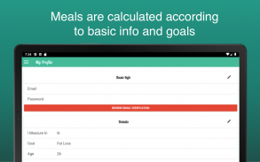 Fitness Meal Planner screenshot 20