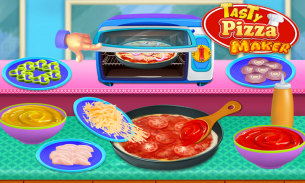 Tasty Pizza Maker: Kitchen Food & Pizza Games screenshot 2