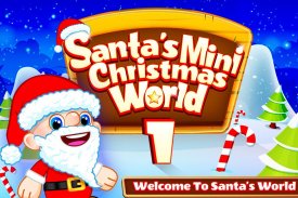 Santa's mini christmas world 1 screenshot 0