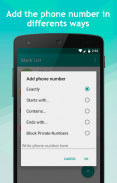 Blacklist (Bloqueia chamadas) screenshot 1