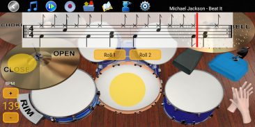 belajar Menguasai drum - drum set dengan tab screenshot 10