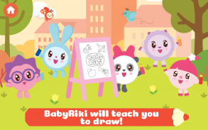BabyRiki: Kids Coloring Game! screenshot 19