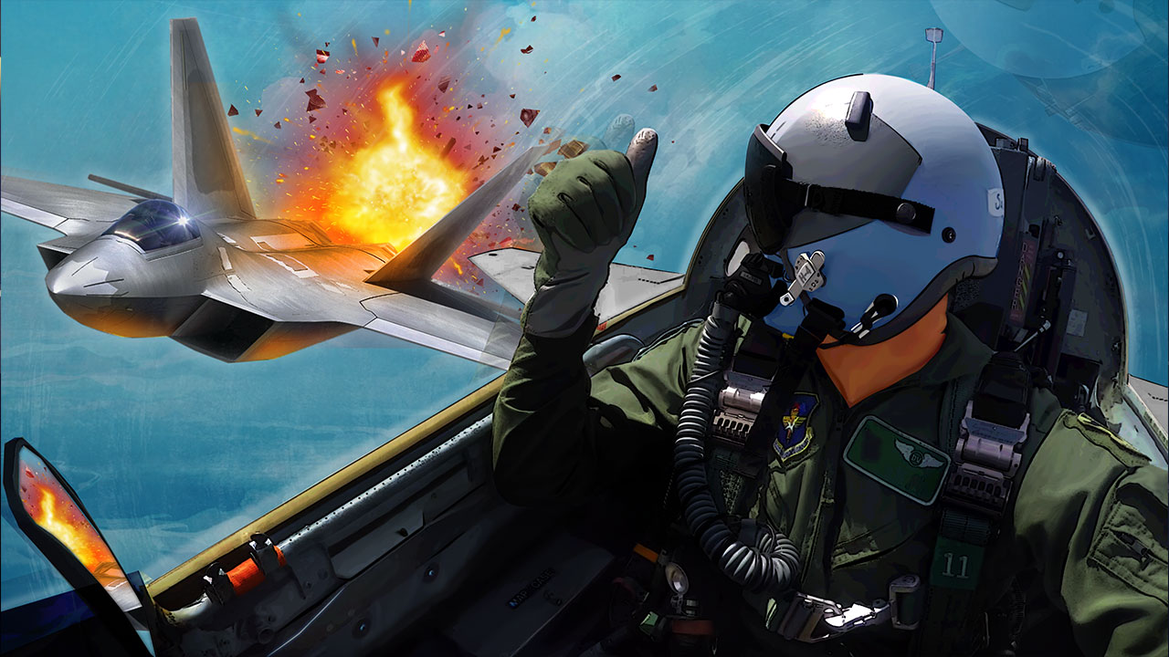 Jogo de Avião Caça Para Celular Over G: Modern Air Combat Android