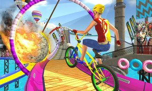 BMX Cycle Stunt Mountain Bicycle Race: Stunt Rider screenshot 10