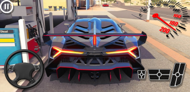 Veneno Roadster Car Simulator: Real Driving Games screenshot 1