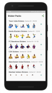 Sports Stickers - Cricket and Football Stickers screenshot 1