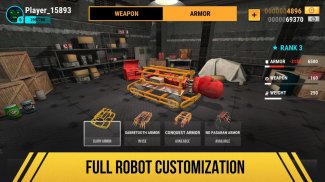 Robot Fighting 2 - Minibots 3D screenshot 1