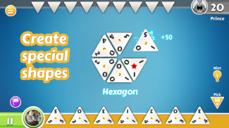 Triominos, Triangular Dominoes screenshot 0