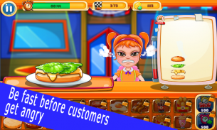 Burger Shop - Fast Food Game screenshot 0