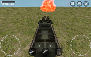การต่อสู้ของรถถัง 3D เกมสงคราม screenshot 1