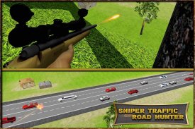Sniper Traffic Road Hunter 3D screenshot 3
