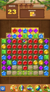 Jungle Gem Blast: Match 3 Jewel Crush Puzzles screenshot 7