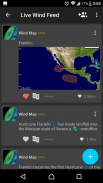 Carte du vent 🌪 Suivi de l'ouragan (Terre 3D) screenshot 5
