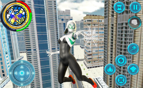 Rope Hero - City Spider Gangster Spider screenshot 1