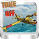 free flight simulator takeoff Icon