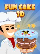 Fun Cake 3D - Cake Icing Game screenshot 4