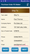 Invoice & Purchase Order Maker screenshot 3