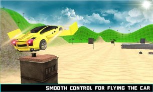 Flying Car Racing Simulator 3D screenshot 0