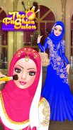 hijab anak patung fesyen salon berdandan permainan screenshot 6