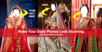 PhotoArt - Wedding Lehenga Dress Photo Frames screenshot 1