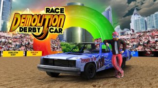 Demolition Derby Racing Kereta screenshot 0