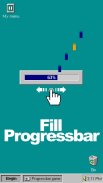 Progressbar95 - easy, nostalgic hyper-casual game screenshot 0