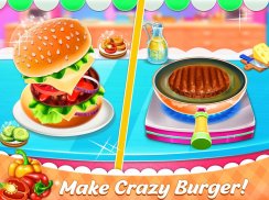 Burger Making Fast Food Cooking Game screenshot 3
