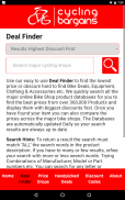 Cycling Bargains Deal Finder screenshot 6