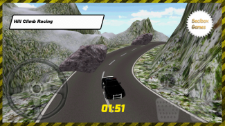 Snow Police Hill Climb Racing screenshot 1